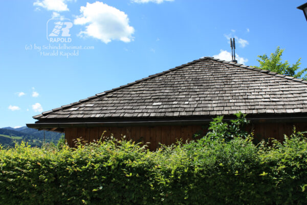 Rot-Zedernschindeln gespalten "Landhaus-Schindeln" | 45 cm lang (Dach). – Bild 8